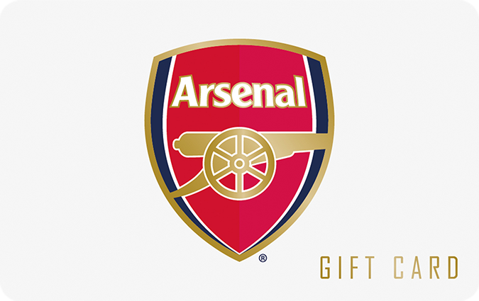 Arsenal Gift Card UK