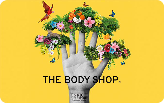Body Shop Gift Card UK