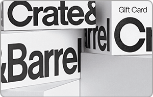 Crate & Barrel Gift Card US