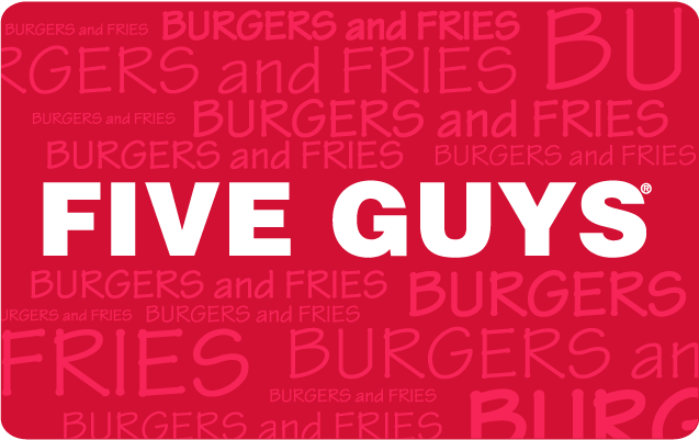 Five Guys Gift Card US
