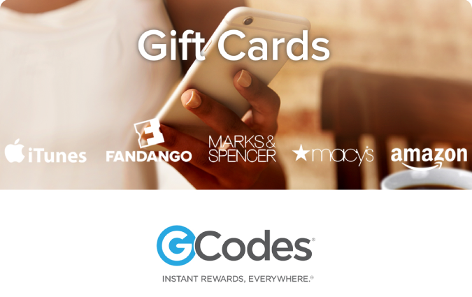 GCodes Global Retail Gift Card US