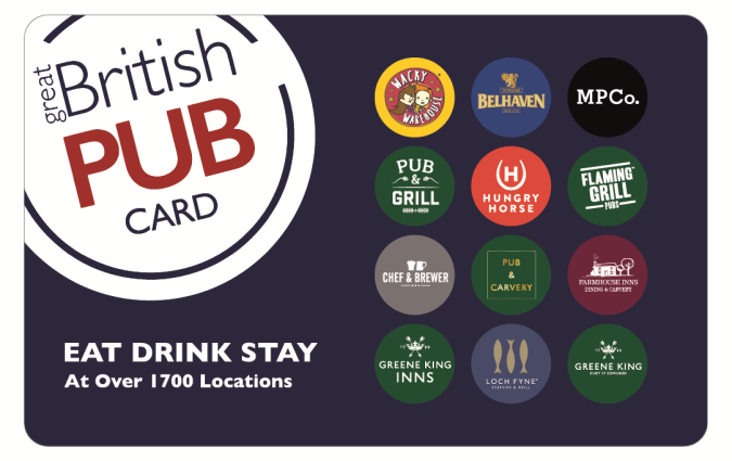 Great British Pub Card