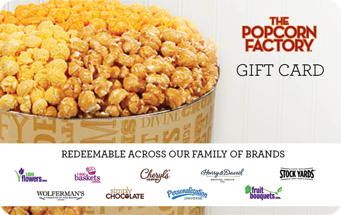 Popcorn Factory Gift Card