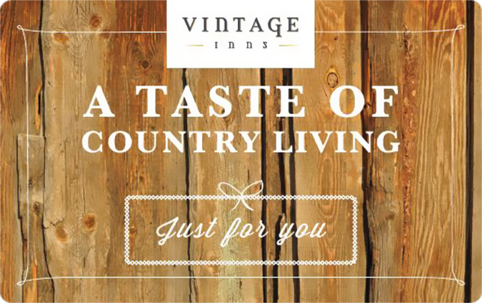 Vintage Inns Gift Card UK