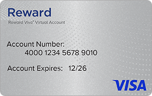 Visa® eReward Card, 6-Month Expiration
