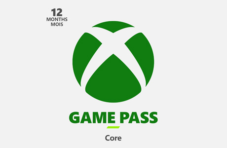 Xbox Game Pass Core 12M Gift Card CA