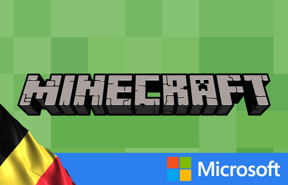 Microsoft Minecraft Gift Card BE