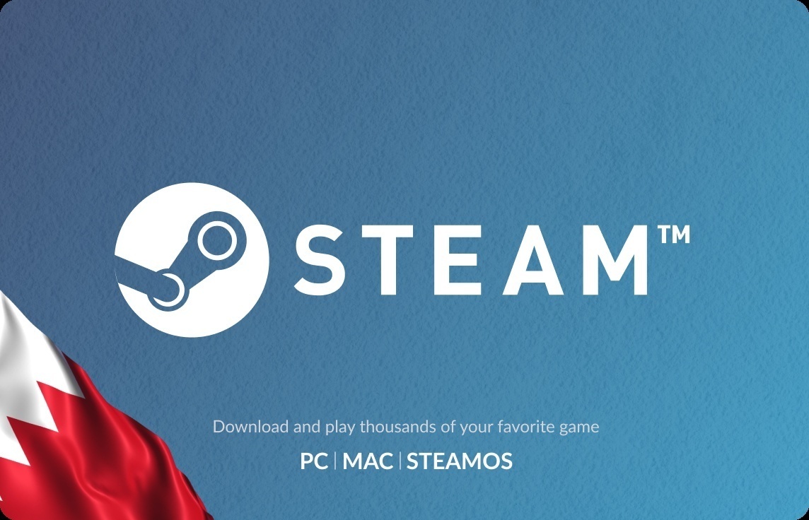 Steam Wallet Gift Card Bahrain