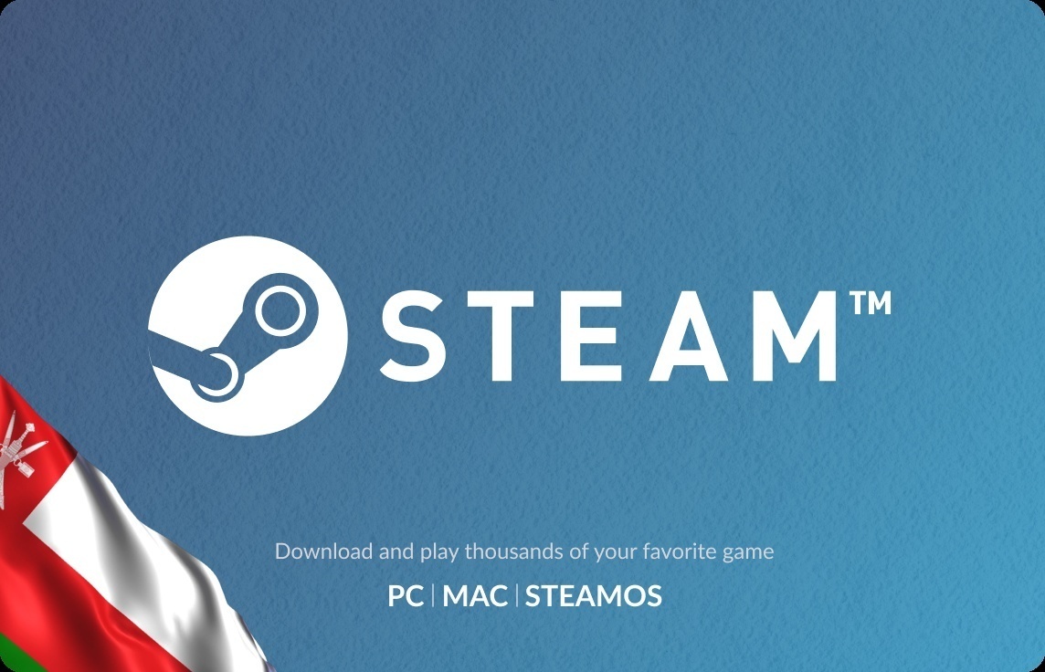 Steam Wallet Gift Card Oman