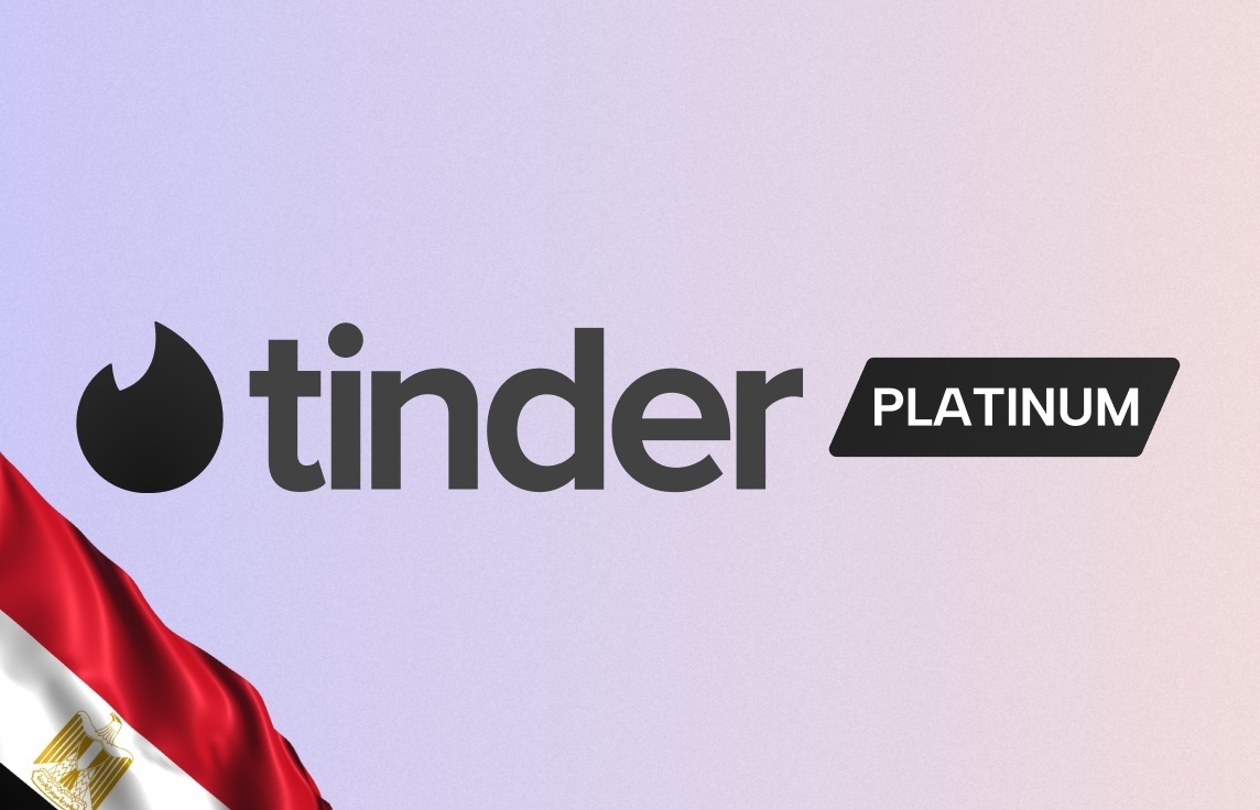 Tinder Platinum Gift Card Egypt