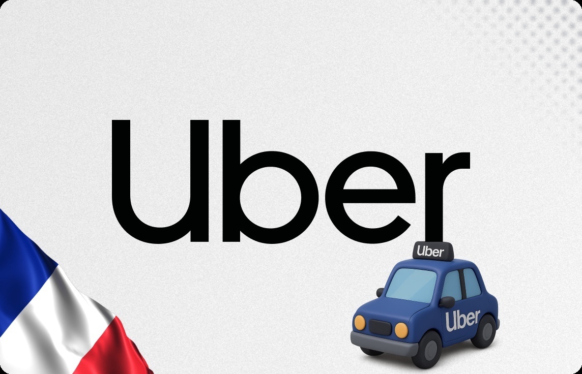 Uber Rides Gift Card FR