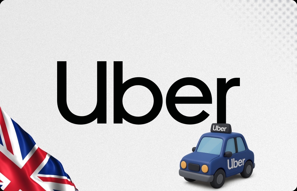 Uber Rides Gift Card UK