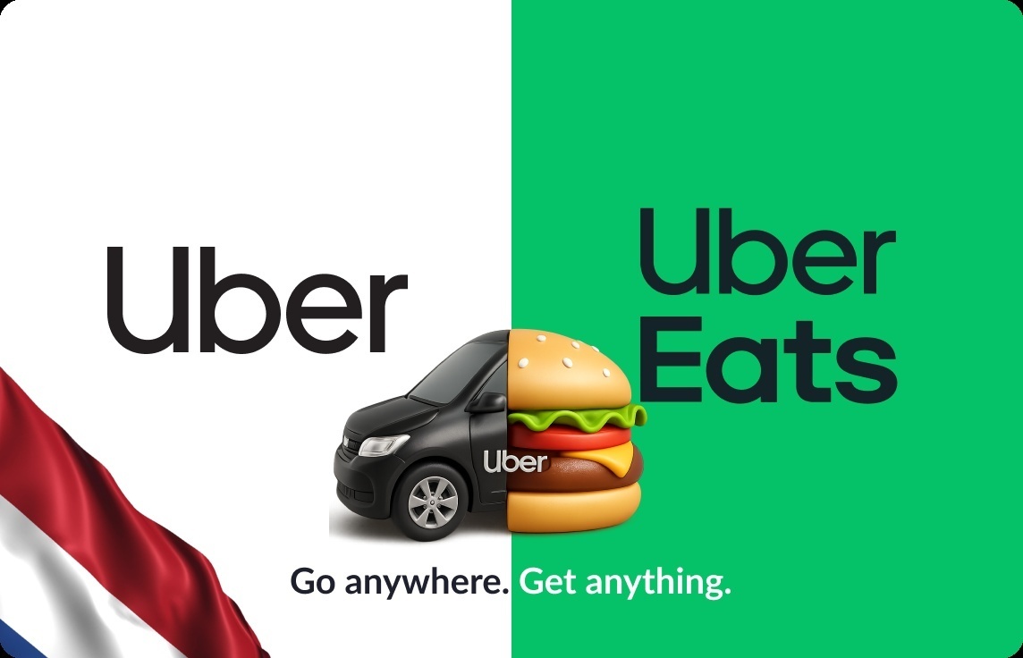 Uber & Uber Eats Gift Card NL