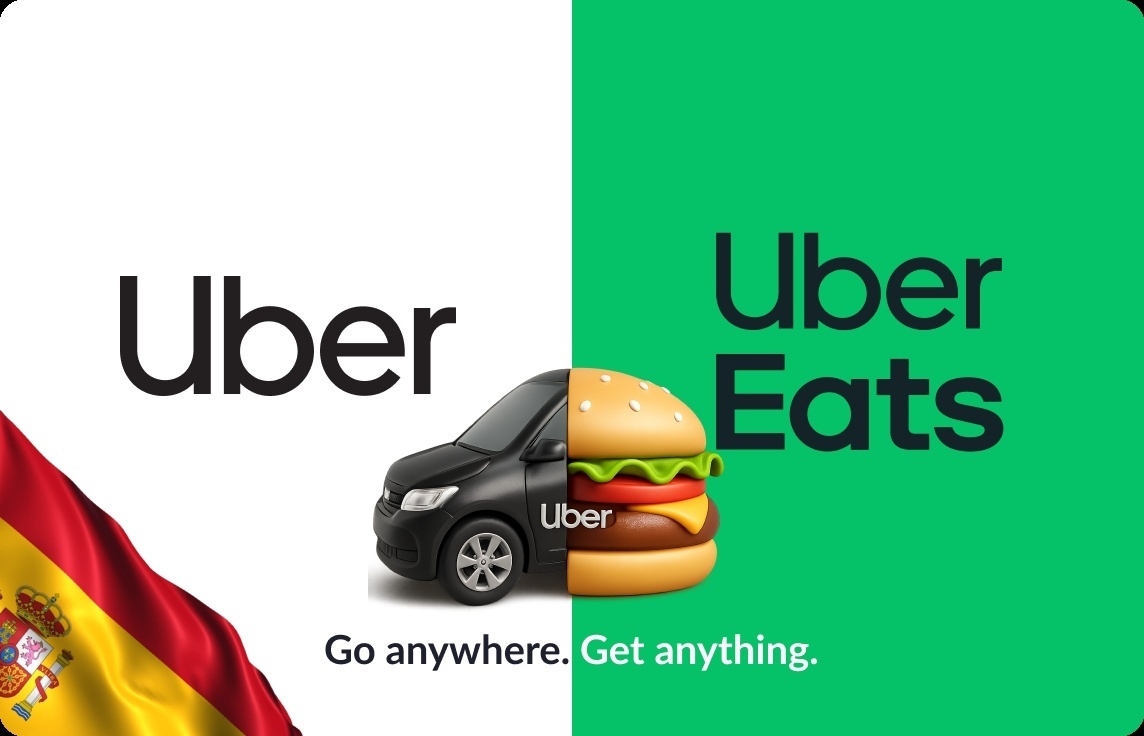 Uber & Uber Eats Gift Card ES