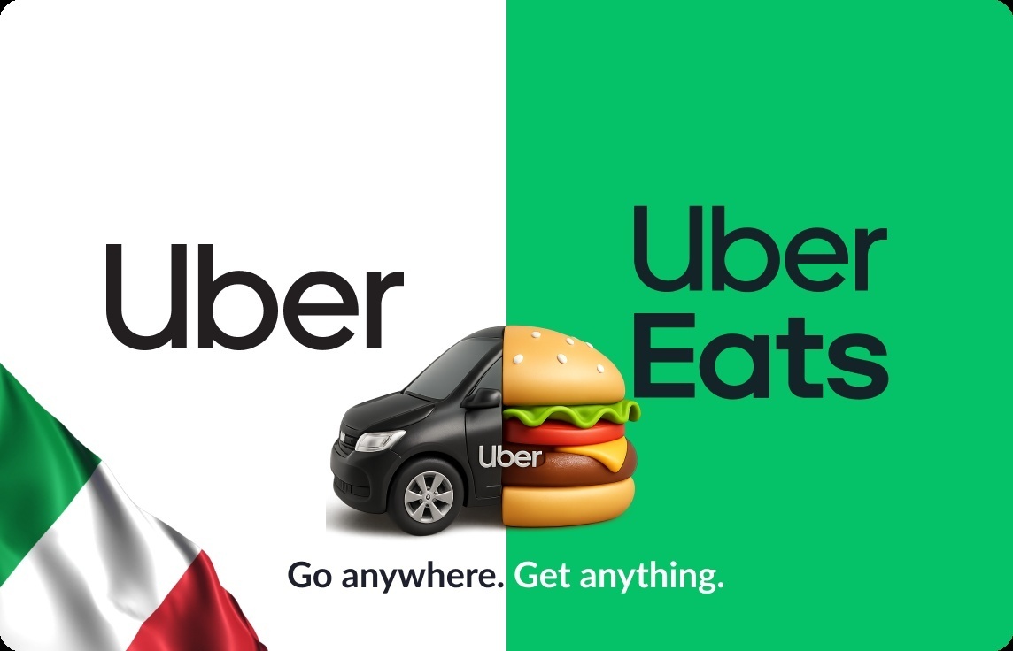Uber & Uber Eats Gift Card IT
