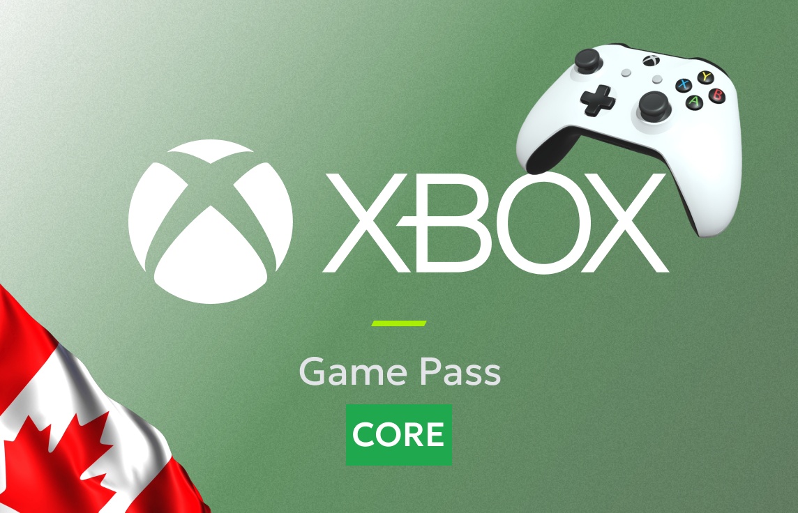 Xbox Game Pass Core 6M Gift Card CA