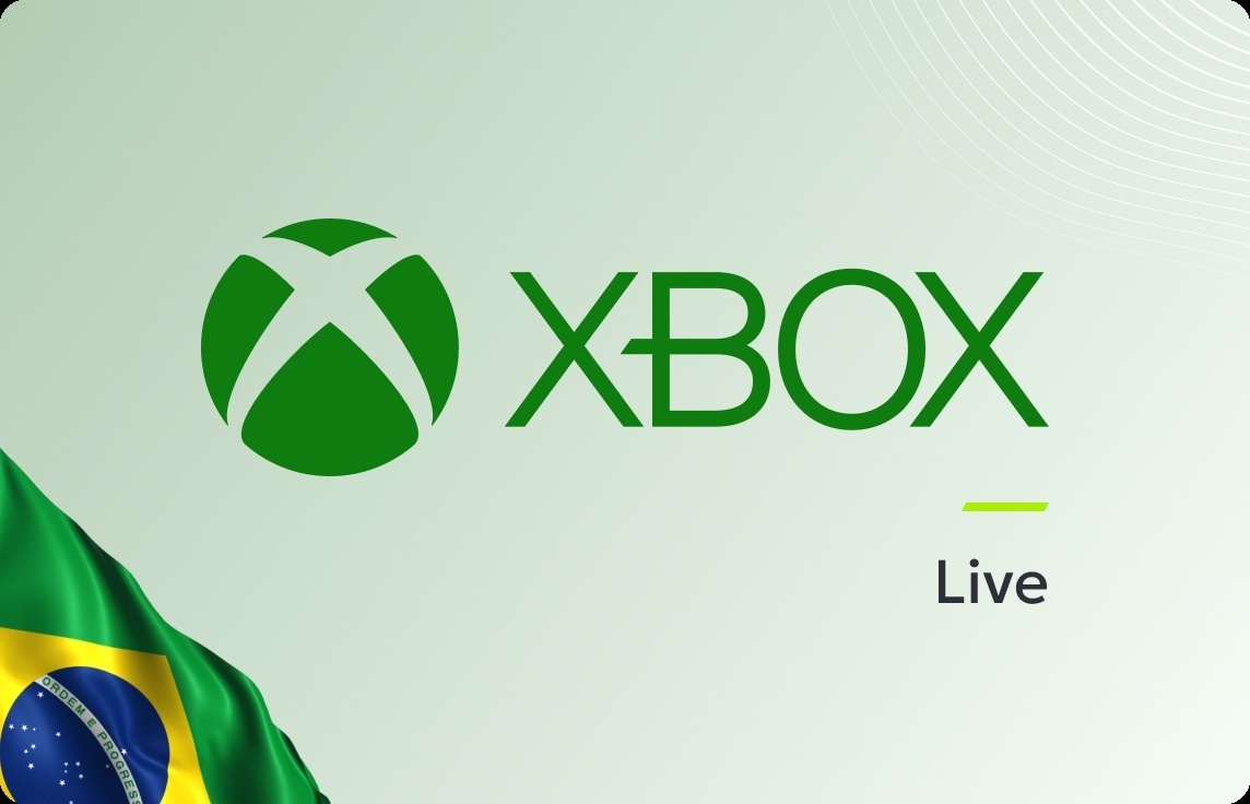 Xbox Live Gold Gift Card BR