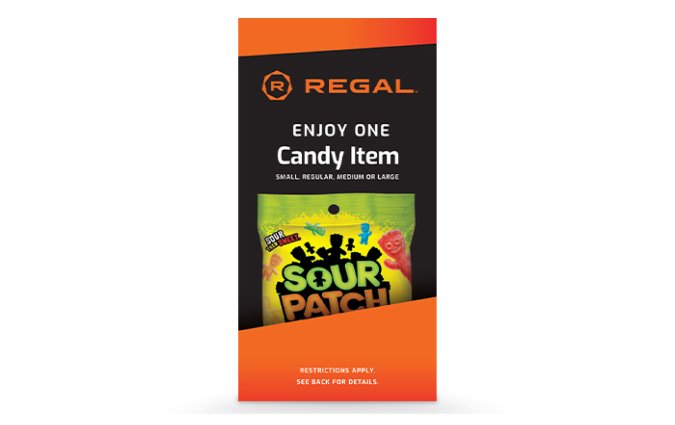 Regal Candy Voucher