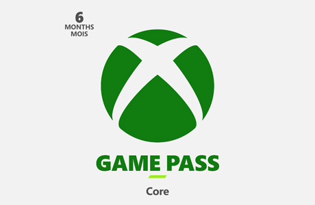 MEMORY-Xbox Game Pass Core - 6 Month Subscription